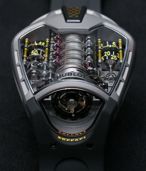 ferrari hublot watch|hublot ferrari engine watch.